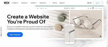 Site Web gratuit de Google contre Wix Site Web gratuit de Google contre Wix