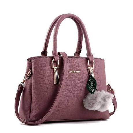 Sac à Main Femme NICOLE & DORIS - Bandoulière Et Poignée - Cuir PU, Dimensions 31x22x12 Cm - Élégant Et Pratique