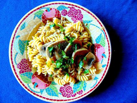 Pâtes strogonoff Pâtes strogonoff