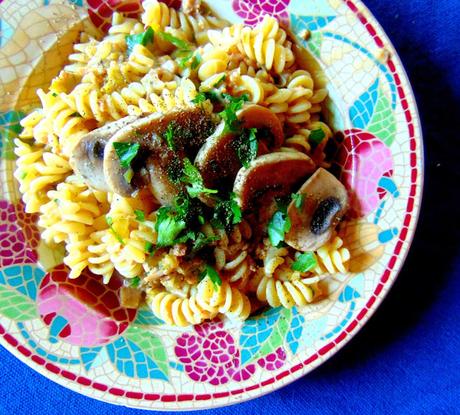 Pâtes strogonoff Pâtes strogonoff