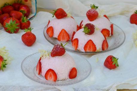 Dômes aux fraises