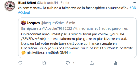 Julien Odoul retrouvé pendu sur la corde de son immonde cynisme  (« s’est-il pissé dessus ? « )