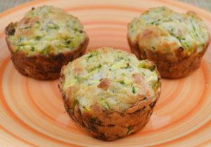 Muffins Légers au Thon et Courgettes WW