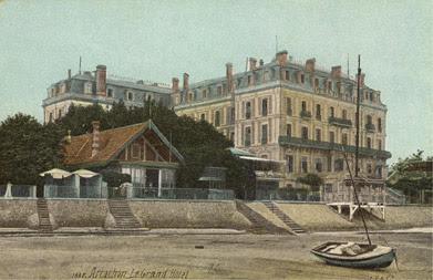 Sissi à Arcachon à la fin du mois d'août 1890
