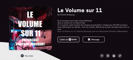 Le Volume sur 11, les nouveaux épisodes Le Volume sur 11, les nouveaux épisodes