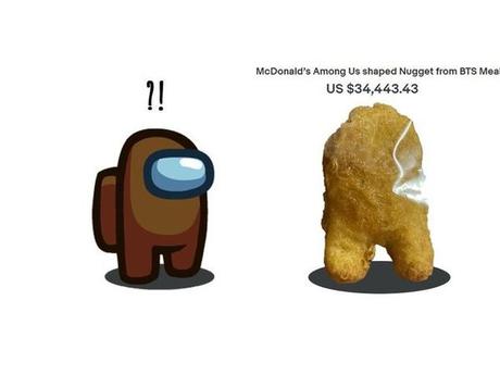 Nugget de poulet 'Parmi nous' vendu pour 100 000 $ Nugget de poulet 'Parmi nous' vendu pour 100 000 $
