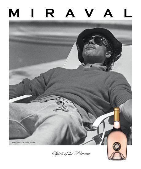 Brad Pitt et Miraval Rosé : Spirit of the Riviera