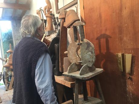 Une visite de l’atelier de Philippe Scrive (sculpteur)