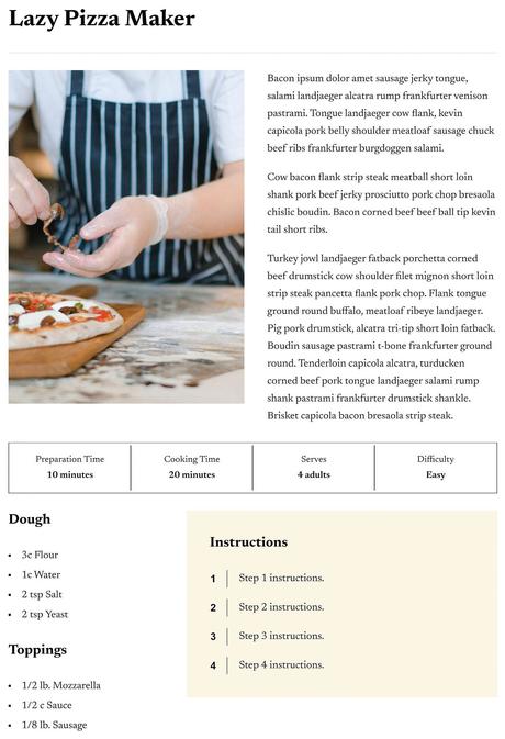 Pimentez votre blog de cuisine ou de recettes avec le thème WordPress Nutmeg – WordPress Tavern Pimentez votre blog de cuisine ou de recettes avec le thème WordPress Nutmeg – WordPress Tavern