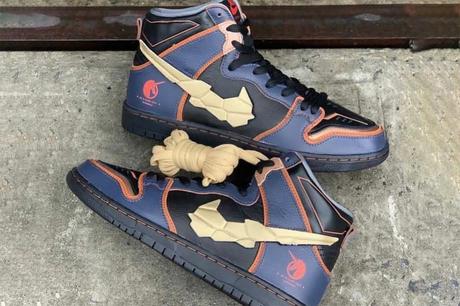 La collaboration Gundam x Nike SB se dévoile en images