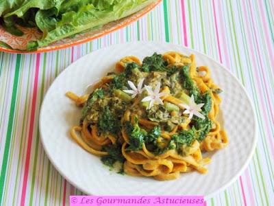 Sauce ultra-crèmeuse et écrasée aromatique pour pâtes (Vegan)