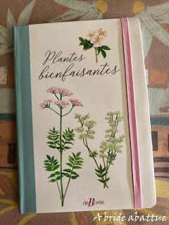 Plantes bienfaisantes, un carnet de notes des Editions De Borée