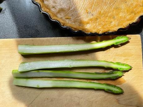 Comme un jardin – Tarte aux asperges vertes