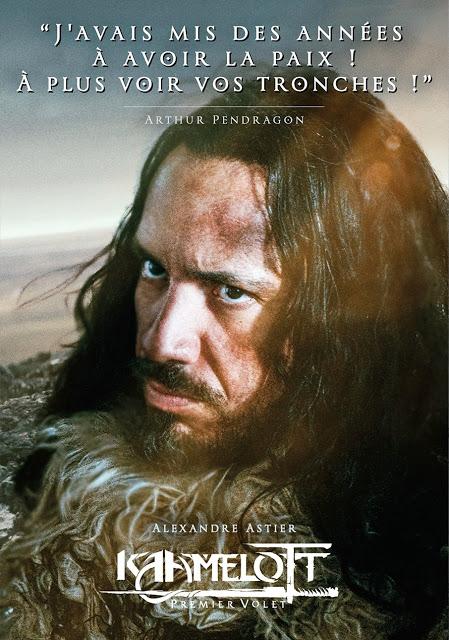 Affiches personnages pour Kaamelott : Premier Volet signé Alexandre Astier