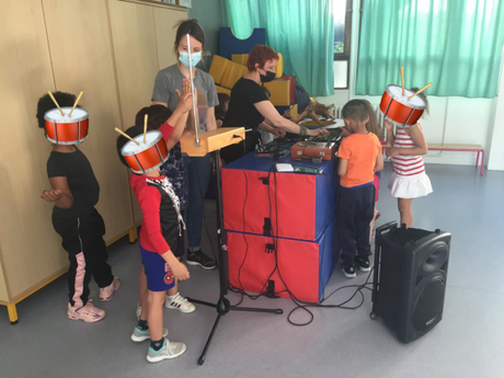 Elek Ember x Ateliers avec l'école Maternelle Bachelet