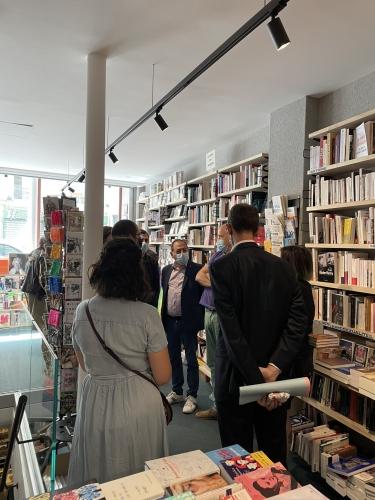 Quel plaisir de revenir à la librairie Les Mots à la Bouche, librairie LGBTQI+ iconique IMG_0630.JPG