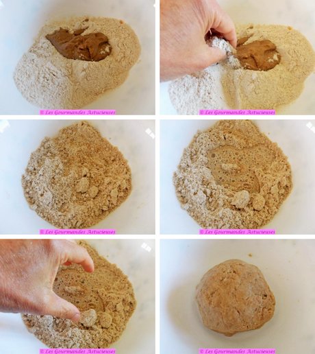 Tarte originale à la bourrache et au houmos (Vegan)