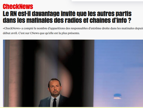 #CNews, chaîne officielle de la propagande du RN, qui en doutait encore ? #Elections2021