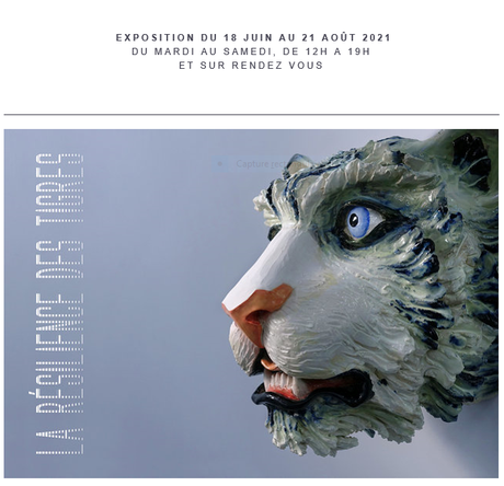 Galerie Sabine Bayasli exposition Agathe Brahami Ferron « La résilience des Tigres » à partir du 17 Juin 2021