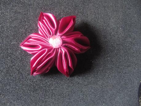 Mes ouvrages - quelques fleurs en ruban