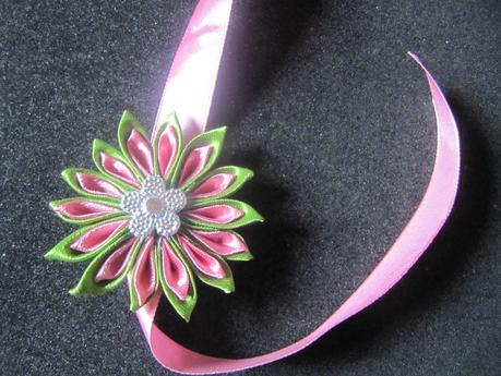 Mes ouvrages - quelques fleurs en ruban