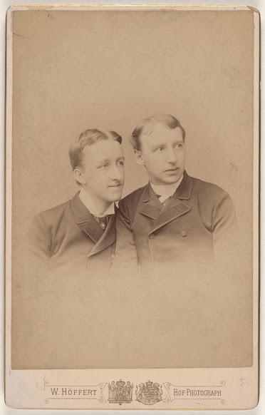 Siegfried Wagner with a companion — Une photographie peu connue du fils de Richard Wagner