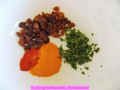 Salade de riz sucrée-salée à l'indienne (Vegan) Salade de riz sucrée-salée à l'indienne (Vegan)