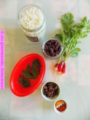 Salade de riz sucrée-salée à l'indienne (Vegan) Salade de riz sucrée-salée à l'indienne (Vegan)