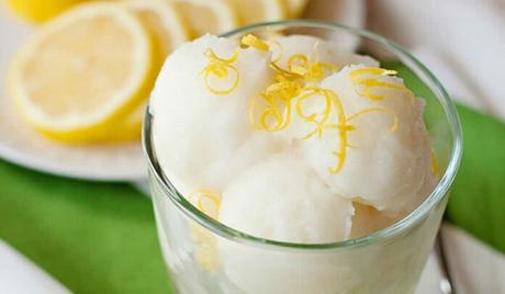 Sorbet citron facile au thermomix