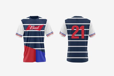 Bud et Koché s’associent autour d’un jersey pour l’Euro