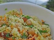 Taboulé semoule pois chiche