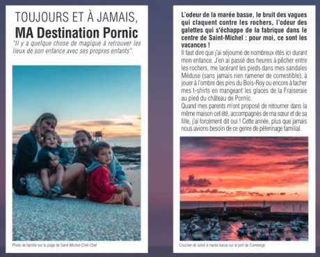 Magazines de destination : le chic des photos!