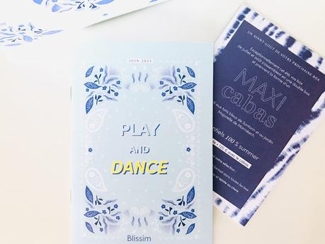 Le récap’ de la box Blissim Play and Dance Le récap’ de la box Blissim Play and Dance