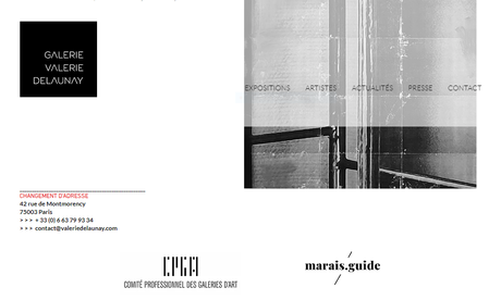 Galerie Valérie Delaunay – une nouvelle adresse et une exposition- à partir du 17 Juin 2021