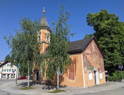 Sebastianskirche  in Partenkirchen — 10 Bilder / 10 photos — La chapelle Saint-Sébastien à Partenkirchen