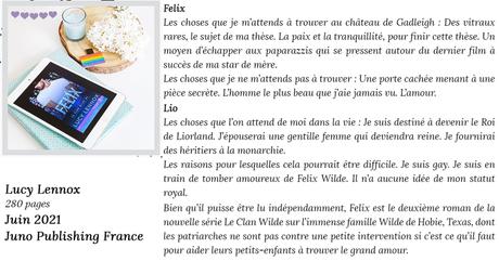 Félix (Le clan Wilde #2) de Lucy Lennox Félix (Le clan Wilde #2) de Lucy Lennox