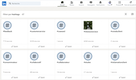 Utilisez les Hashtags LinkedIn pour être plus visible sur Linkedin !