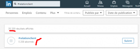 Utilisez les Hashtags LinkedIn pour être plus visible sur Linkedin !