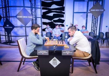 Maxime Vachier-Lagrave au Paris Grand Chess Tour 2021