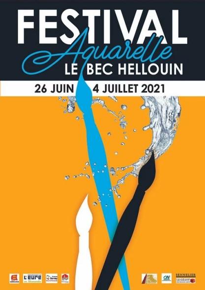 Festival d’aquarelle de Bec Helloin 2021