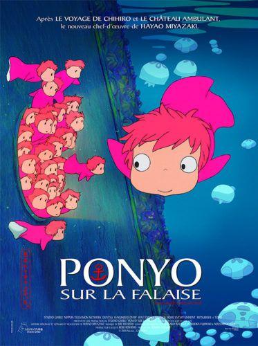 Ponyo sur la falaise (2009) de Hiyayo Miyazaki