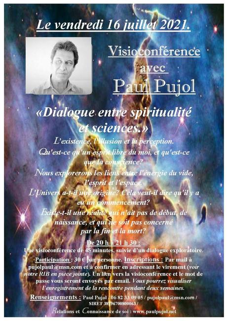 Visioconférence de Paul Pujol le 16 juillet 2021