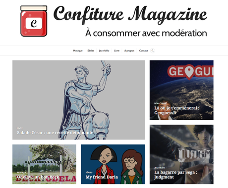 [Hors Sujet] Des recommandations « culture » avec Confiture Magazine