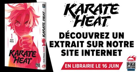 Nouveau manga sportif : Karate heat