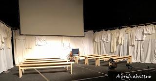 La mégère apprivoisée, mise en scène par Frédérique Lazarini