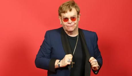 Elton John aux iHeartRadio Music Awards 2021 en Californie, le 27 mai 2021.  (PHILLIP FARAONE / GETTY IMAGES NORTH AMERICA)