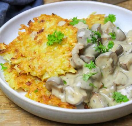 Sauce champignons à la crème au thermomix