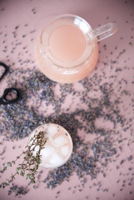 recette infusion glacée lavande fleurs séchées blog déco