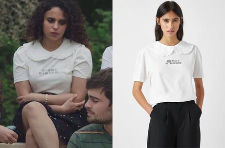 ICI TOUT COMMENCE : le t-shirt “out of service” de Ludivine dans l’épisode 171