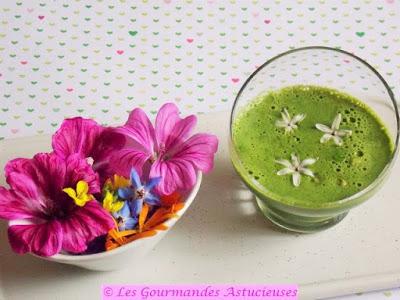 Crème à la roquette et aux petits pois (Vegan) Crème à la roquette et aux petits pois (Vegan)